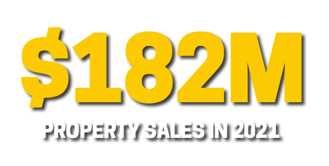 $182M Property Sales In 2021